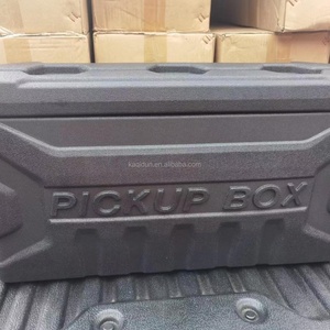 Cajas de Almacenamiento Negras en Oferta, Caja de Herramientas de Plástico de Repuesto para Hilux D-max, Accesorios Exteriores para Camionetas 4x4 - Product Image 2