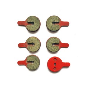 Pastillas de freno de disco para bicicleta de montaña, pastillas duraderas de resina resistentes a la abrasión, compuesto metálico, para frenos de bicicleta, número de pieza Llp 001 - Product Image 5