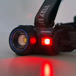 Nuevo 450 lúmenes, nuevo producto, Potencia Híbrida, batería AA tipo C, faro LED recargable con control de enfoque de zoom - Product Image 5