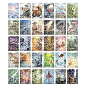 Nouvelle conception MS, boîte fantaisie Pokémon en métal en relief, jeu de cartes à collectionner PTCG, cartes à échanger, boîte de boosters scellée, vente chaude - Product Image 5