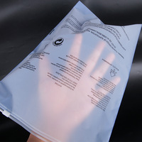 Sac à fermeture éclair givré personnalisé 2026, écologique, recyclable, en EVA, pour chaussettes, chaussures, vêtements, emballage de vêtements
