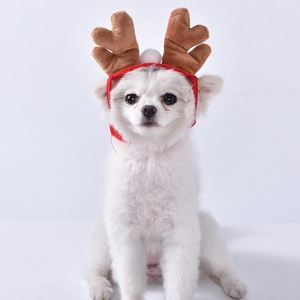 2024 baru hangat musim dingin syal anjing Natal topi anjing grosir kustom topi anjing - Product Image 4