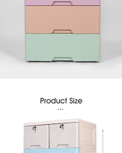 Vente directe d'usine, commode à vêtements en <span class=keywords><strong>plastique</strong></span> pour bébé, carton, rangement multifonctionnel pour la maison, armoire moderne, armoires de salon - Product Image 6