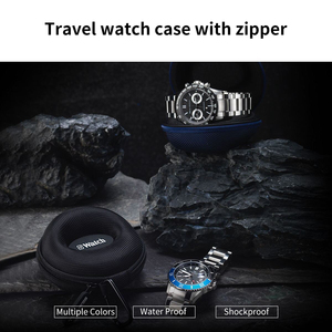 Estuche de Viaje Rígido y Duradero de EVA para Reloj 9015, Caja de Almacenamiento Multifuncional para <span class=keywords><strong>Relojes</strong></span> de <span class=keywords><strong>Hombre</strong></span> con Interior Acolchado Suave - Product Image 2
