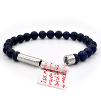 Stretchtable Đánh Bóng Cỏ Wishbeads Nhà Phân Phối Vòng Đeo Tay Mờ Jasper Vòng Đeo Tay Tùy Chỉnh Châu Phi Ngọc Lam Vòng Tay Mong Muốn