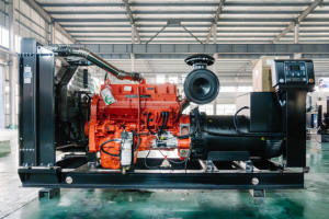 水冷式ディーゼル発電機 自動切替スイッチ付き 370KVA オープン型発電機 - Product Image 2