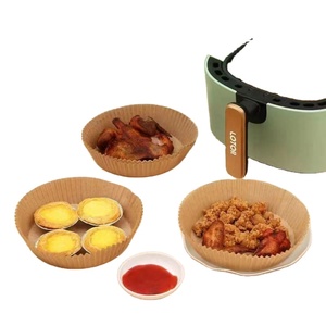 Custom Large Air Fryer Disposable Paper Liners, 9 Inch Square, 125 Pcs for 5-8QT Air Fryer, Oil-Proof & Water-Proof - Product Image 3