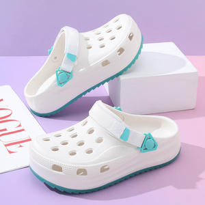 أحذية DERAN OEM ذات نعل سميك مضاد للانزلاق مع فتحات، أحذية كلوغ عصرية شائعة جداً، بيع مباشر من المصنع، أحذية EVA مع شعار مخصص - Product Image 2