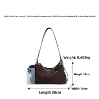 Nouveau Sac à Main Tendance Printemps 2026 en Cuir Véritable pour Femme avec Fermeture Éclair – Sac Sous le Bras Polyvalent et Élégant