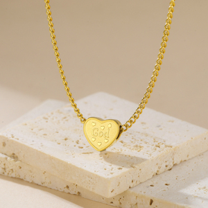 G3806 Bán Buôn Thép Không Gỉ Của Mẹ Ngày Gia Đình Quà Tặng Đồ Trang Sức Vòng Cổ Chị Vợ Cha Mẹ Con Trai Con Gái Dây Chuyền Trái Tim - Product Image 4