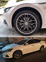 Velg Racing Volk TE37 5x112 16-19 Inch Aluminium Alloy, Kondisi Baru, ET45 Multi-Spoke Gunmetal Finish