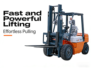 รถยกดีเซล 2 2.5 3 3.5 4 5 ตัน - รถยกอุตสาหกรรมสำหรับงานหนัก สำหรับคลังสินค้า/ท่าเรือ - Product Image 5