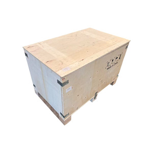 Boîte en contreplaqué rectangulaire empilable pour la logistique, emballage de manutention, emballage général, fabriqué en Chine - Product Image 1