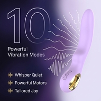 Vibrador, Juguete Sexual, Vibrador de Punto G para Mujeres, Varita de Masaje con Alimentación USB, Juguetes Sexuales para Adultos para la Masturbación, Dildo Vibrador
