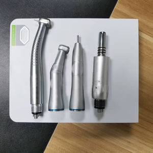 Pieza de mano Dental de alta velocidad con luz Led de 5 luces con generador electrónico que incluye pulverización interna <span class=keywords><strong>Motor</strong></span> de aire de contraángulo Kit de pieza de mano de baja velocidad - Product Image 5