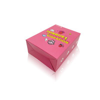 Caja de Papel Reciclable con Laminado Mate de Tamaño Personalizado de Lujo para Juguetes Infantiles y Embalaje de Productos Electrónicos, Caja de Papel Ecológica