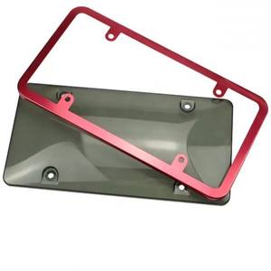กรอบป้ายทะเบียนรถยนต์อเนกประสงค์พลาสติกและโลหะแบบ US Spec กรอบป้ายทะเบียนยอดนิยม ปรับแต่งป้ายทะเบียนได้ - Product Image 2