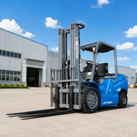 Forklift Listrik Liftron CPD35L 3500kg dengan Motor Magnet Permanen, Jarak Sumbu Roda Panjang, untuk Penanganan Material di Lokasi Kerja