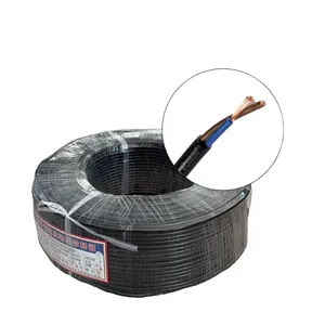 Manufacturer Sells Custom Low Smoke 0 Halogen 60227 IEC 52 RVV 300/300v Conductor Insulated Electric Power Cable Wire