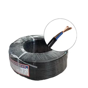 Fabricante vende personalizado bajo humo cero halógeno 60227 IEC 52 RVV 300/300V conductor aislado cable de alimentación eléctrica