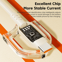 Câble de données USB-C vers USB-C Toocki 100W Power Delivery avec E-Marker, cordon de charge rapide, synchronisation des fichiers pour les besoins de charge quotidiens