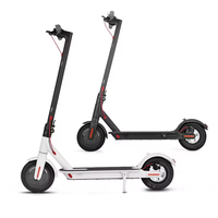 Trottinette électrique FangZhuo 350W avec roue avant, batterie lithium 36V, pneu de 8,5 pouces, en alliage d'aluminium, pliable, vitesse 30-40 km/h, pour la ville