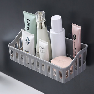 Mensola portaoggetti da parete in plastica per bagno, organizer per <span class=keywords><strong>shampoo</strong></span> <span class=keywords><strong>doccia</strong></span>, <span class=keywords><strong>porta</strong></span> <span class=keywords><strong>shampoo</strong></span> per <span class=keywords><strong>doccia</strong></span>, organizer da cucina per la casa - Product Image 2