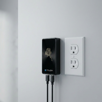 Cargador de Pared UltraSlim 65W GaN II con Doble USB-C PD, Carga Rápida, Protección Contra Sobretensión