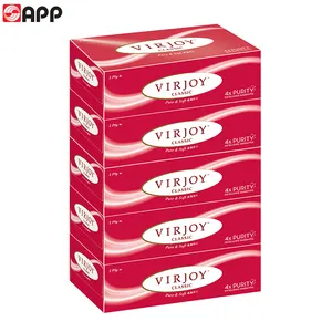 High quality boxed soft facial paper tissue for wholesale