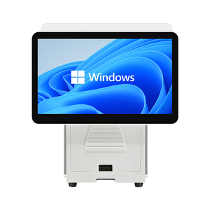 Touchscreen Pos Kassa Met Geïntegreerde Windows 10 Trial Dual Display Met Tweede Scherm En Randapparatuur