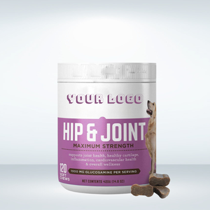 Suplementos para la Salud de las Mascotas al Mejor Precio, Masticables para las Articulaciones de Perros Adultos, Cuidado de Cadera y Articulaciones, Salud Óptima para Perros Adolescentes - Product Image 1