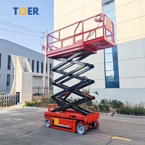 TDER gunting <span class=keywords><strong>Lift</strong></span> 6m 8m 10m 14m, gunting listrik baling-baling listrik Harga Platform hidrolik untuk bengkel - Product Image 1