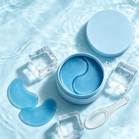 Masque hydratant personnalisé pour le contour des yeux au cuivre et aux peptides, avec caféine et GHK-Cu, pour les yeux gonflés