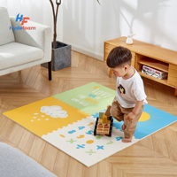 Tapis de jeu Hydefoam en EVA inodore, mousse de qualité supérieure sans odeur chimique, sans danger pour les nouveau-nés et les bébés à peau sensible