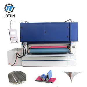 Laser Cutting Burr Metal Parts Deburring Machine Flat Sheet Metal Surface Polishing Machine