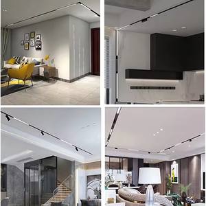 DGLUX nuovo prodotto all'ingrosso guida pista magnetica 48v pista pista <span class=keywords><strong>Led</strong></span> striscia - Product Image 6