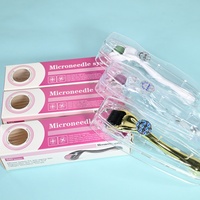 Rouleau de massage Derma 540 0,5 mm pour hommes et femmes, soin de la peau, repousse des cheveux et de la barbe, élimination des rides et des cicatrices