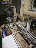 Nouvelle machine à tisser à jet d'air textile à grande vitesse avec moteur Rapier à grande vitesse