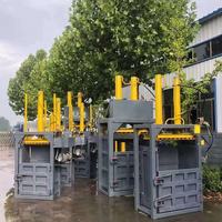 Presse à balles hydraulique automatisée pour déchets plastiques, compresseur de bouteilles PET, machine à balles verticale pour carton