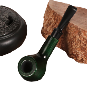 Pipa de Fumar de Madera Maciza Portátil de Estilo Clásico de Lujo Futeng, Pipa de Tabaco Lisa con Técnica de Espejo, Venta al por Mayor - Product Image 4