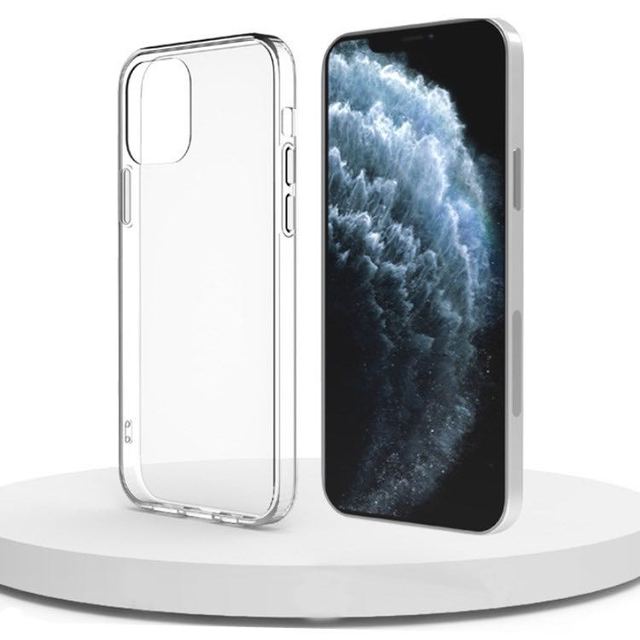 Stock Soft TPU Clear Phone Case 1MM Crystal Mobile Cover for iPhone 16 15 Pro Max 14 Plus 13 12 Mini 17