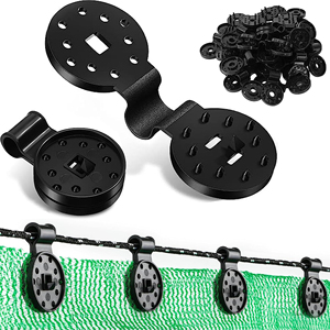 Clips para Tela de Sombra, Abrazaderas para Malla, Accesorios y Ojales para Cubiertas de Malla y Telas de Protección Solar en Jardín, Patio Trasero e Invernadero - Product Image 6