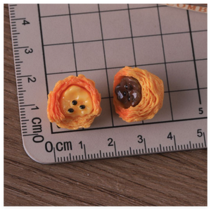 En gros, Figurine de jeu de <span class=keywords><strong>cuisine</strong></span> en résine, thème Anime, avec perles alimentaires de dessin animé et gâteau aux œufs au chocolat 3D, pour maison de poupée, en sachet surprise pour enfants - Product Image 2