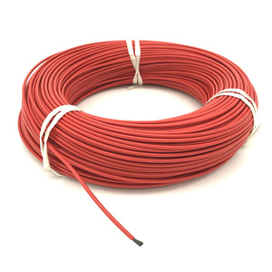 Fluoropolymer In Fibra di Carbonio di Riscaldamento Sistema di Cavo di 2 millimetri 12K 33Ohm In Fibra di Carbonio Piano Electric Wire Hotline - Product Image 4