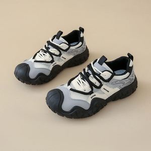 Zapatillas de mujer con suela gruesa, de malla, estilo feo-bonito, que aumentan la altura, modernas y versátiles, informales, novedad de verano 2026 - Product Image 2