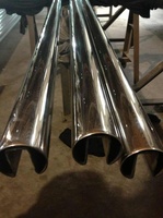 Rampe moderne sur mesure en acier inoxydable pour balustrade de terrasse