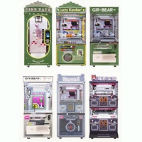 Bornes de jeu de machine à griffes personnalisables avec logo, système de paiement par carte, billet et QR Code