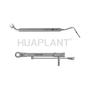 Huaplant HF impianto dentale Kit chirurgico personalizzabile metallo manuale strumento compatibile ostem/Dentium Nobel ISO certificato 1 - Product Image 6