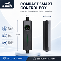 Boîte de charge portable BESEN 3 phases 22 kW 32A pour voiture