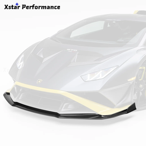 Lèvre avant en fibre de carbone sèche de Style Vorstein Vrs pour <span class=keywords><strong>Lamborghini</strong></span> Huracan <span class=keywords><strong>STO</strong></span> - Product Image 1